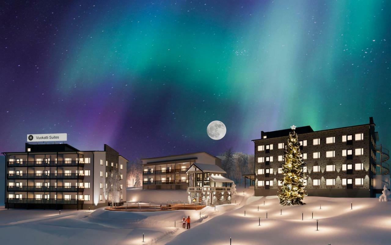 Aateli Lakeside Chalets - Former Vuokatti Suites Exteriér fotografie